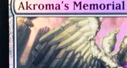 Board Game History - Carte Proxy Personalizzate Akroma's Memorial/Akromas Will,