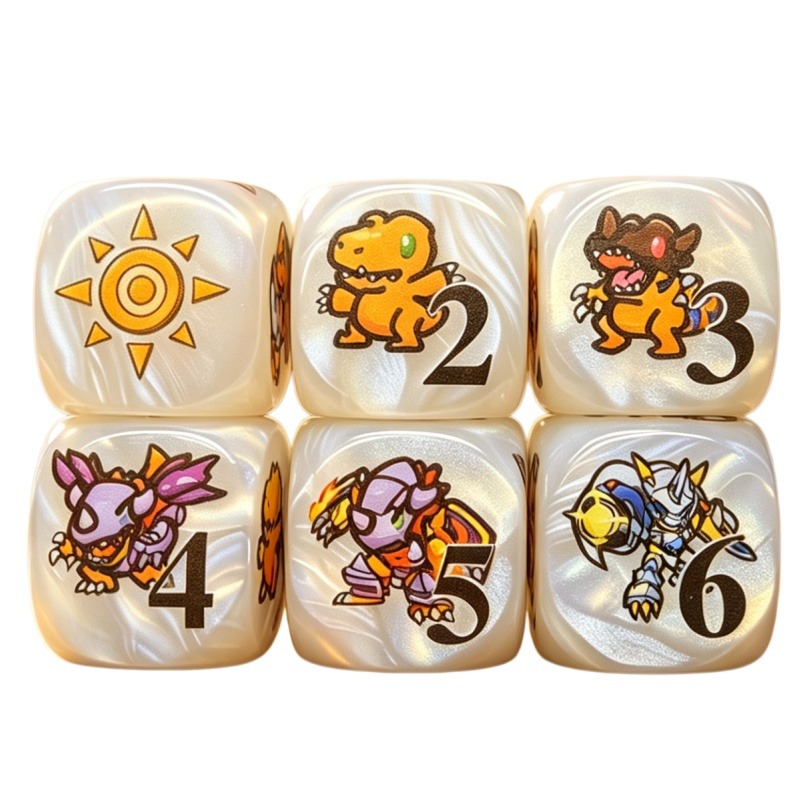 Game Token Counter - Set da 2 pz. Digimon DTCG