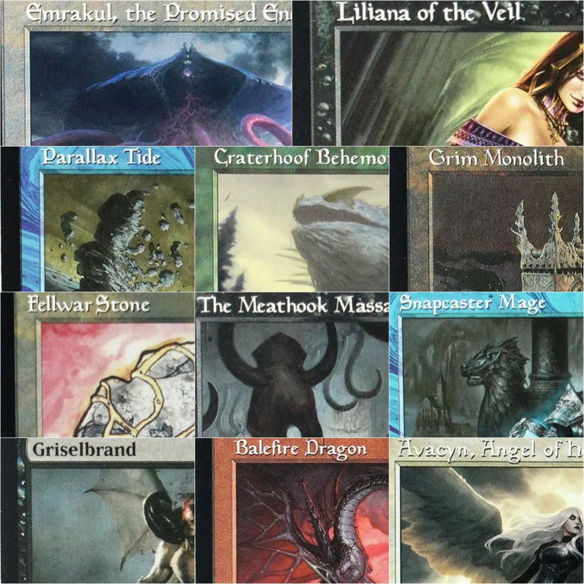 Board Game History - Carte proxy regolari 