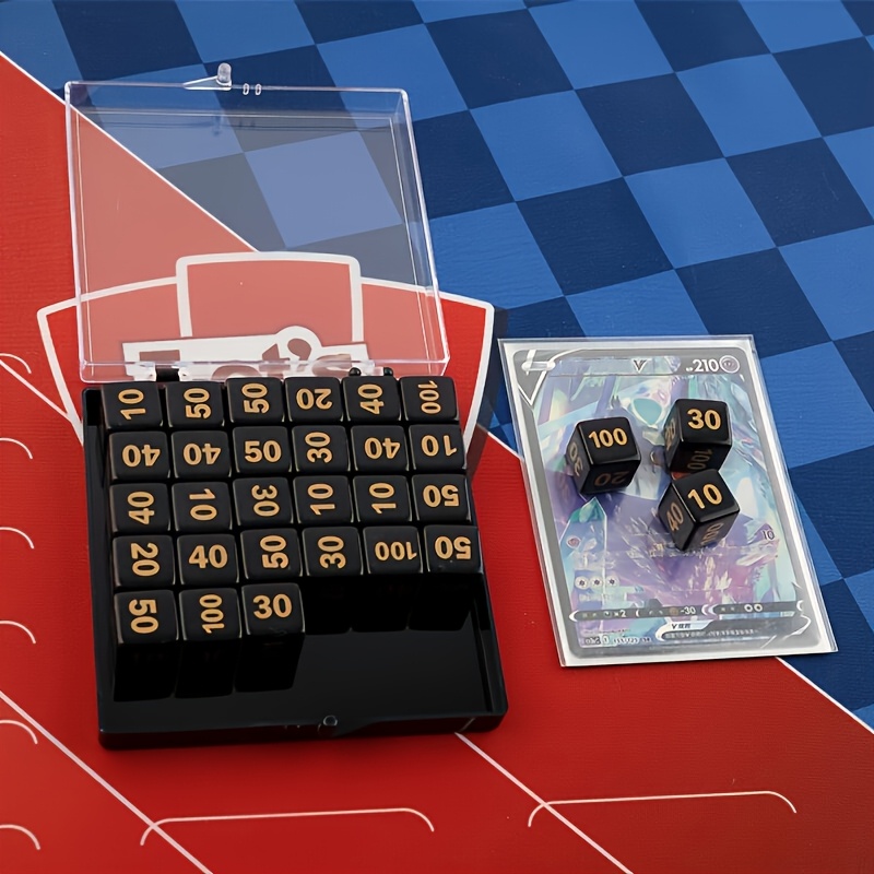 Game Token Counter - 10 pezzi di dadi con gettoni