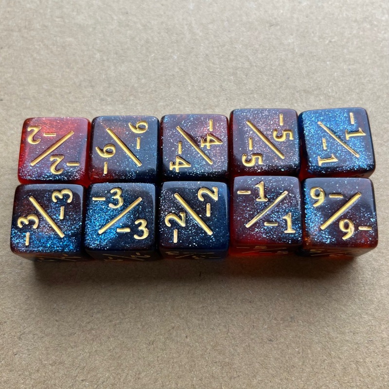 Dadi da 16 mm con numeri più/m - Game Token Counter recensione e prezzo