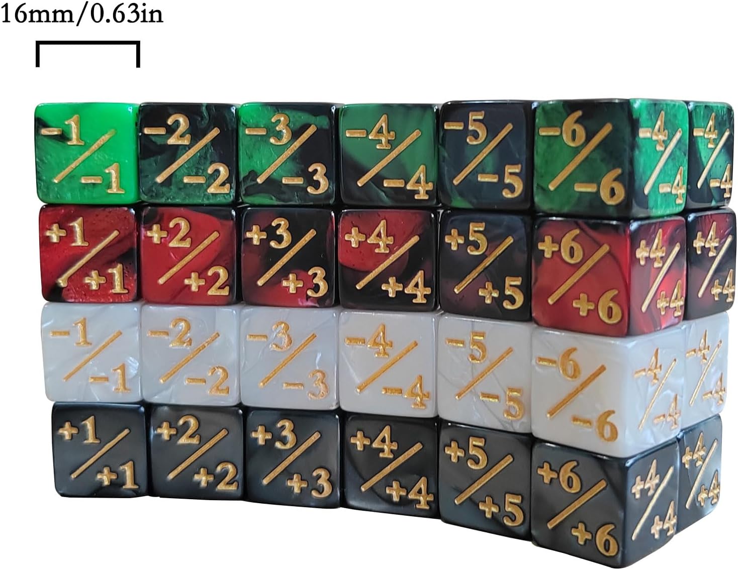 Contatori di dadi da 10 pezzi  - Game Token Counter recensione e prezzo
