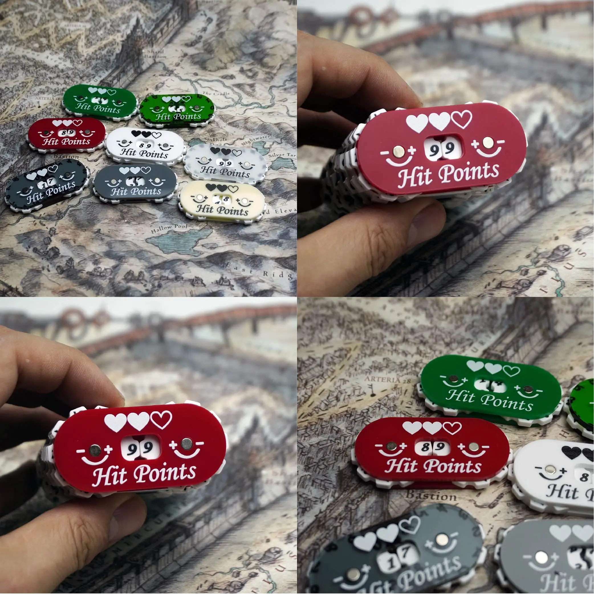 Localizzatore premium da 60x30 - Game Token Counter recensione e prezzo