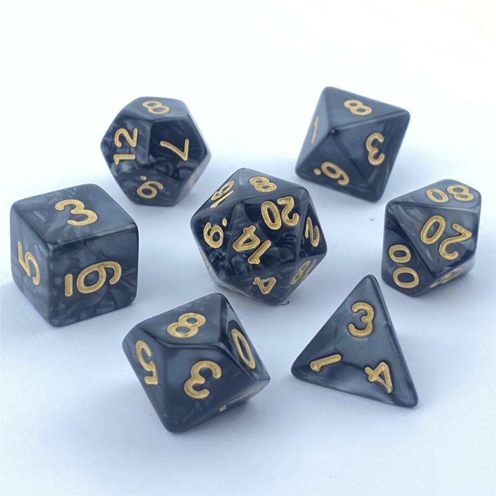 Set di 7 Dadi Poliedrici a Tem - Game Token Counter recensione e prezzo