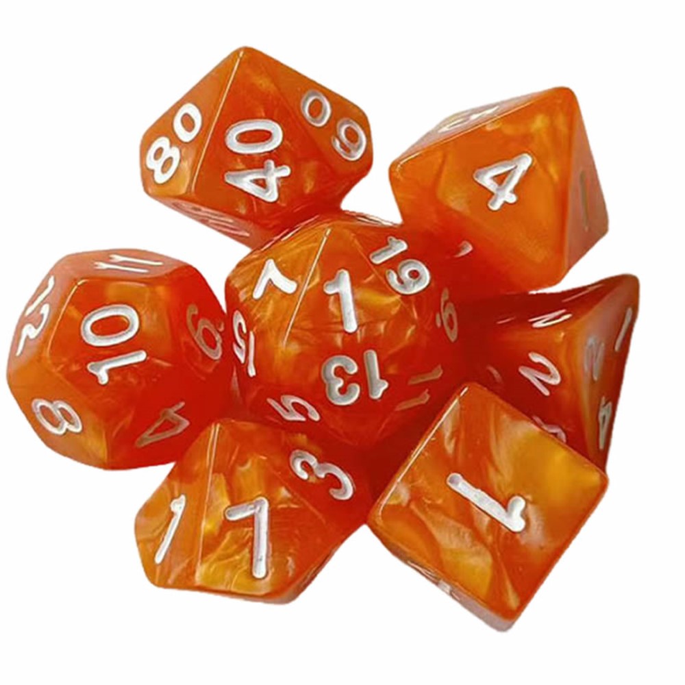 Set di 7 Dadi Poliedrici a Tem - Game Token Counter recensione e prezzo