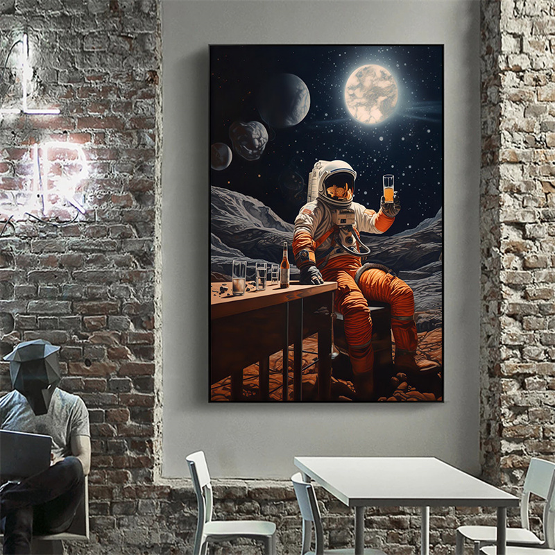 Modern Astronaut poster astron - Board Game Hotel recensione e prezzo